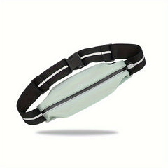 Sports Waist Bag Outdoor Running Elastic Waterproof Reflective Phone Storage