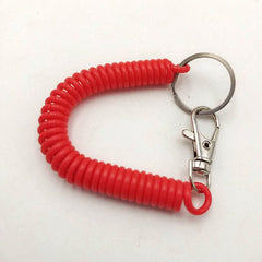 High Elastic Anti Loss Telephone Cable Spring Rope Keychain