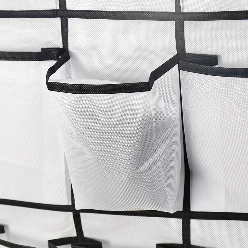 24 grid Over The Door Shoe Storage Hanging Bag Organizer