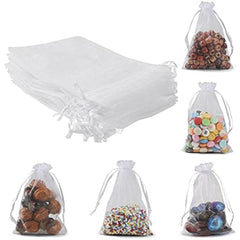 50pcs Organza Bags 10 16 X 15 24 Cm Small Bags Favor Bags Gift Bags