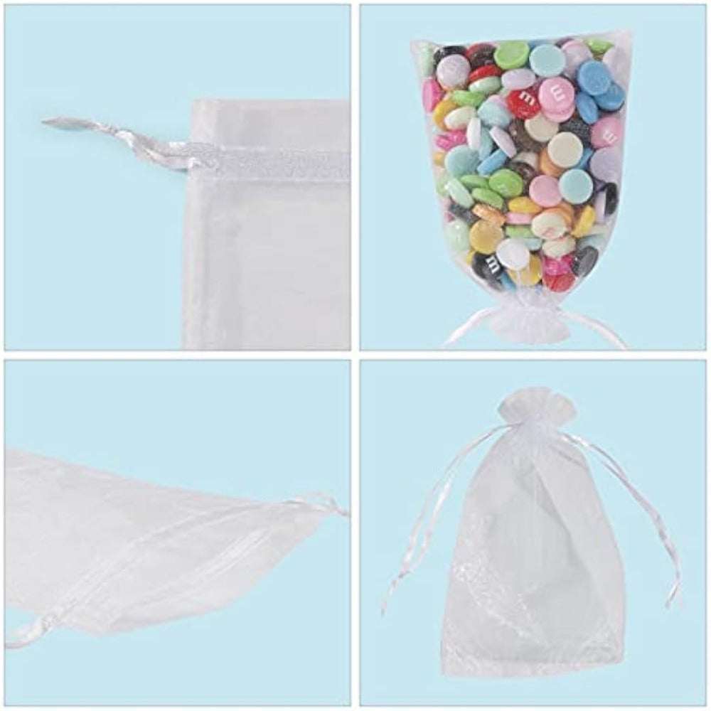 50pcs Organza Bags 10 16 X 15 24 Cm Small Bags Favor Bags Gift Bags