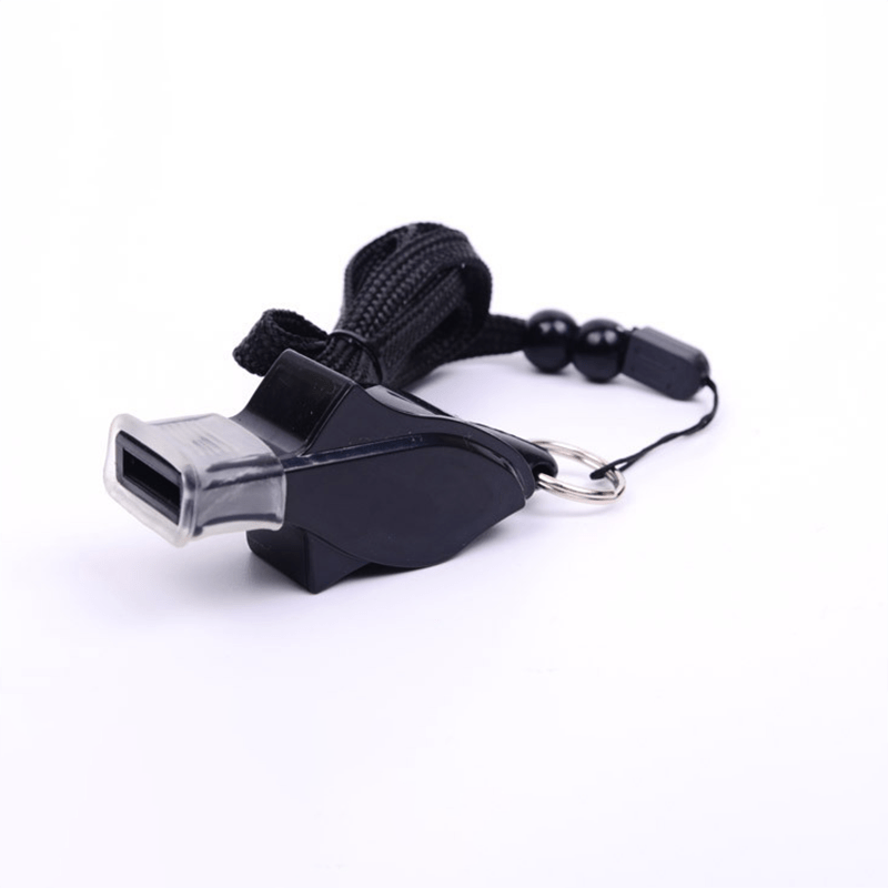 2x Referee Whistle Lanyard Set for Soccer Rugby Basketball