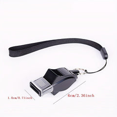 2x Referee Whistle Lanyard Set for Soccer Rugby Basketball