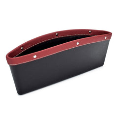 Car Seat Side Filler Organizer - Faux Leather Car Seat Storage Bag