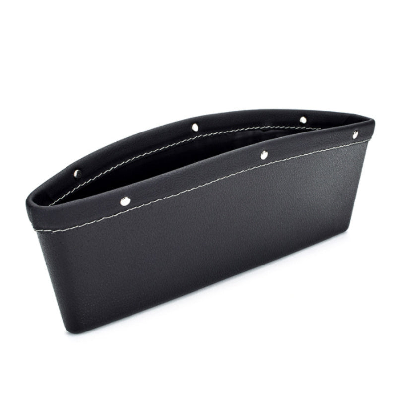 Car Seat Side Filler Organizer - Faux Leather Car Seat Storage Bag