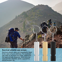 3 Packs Emergency Whistles - Waterproof Distress Whistle for Outdoor