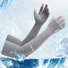 2pcs Breathable Sunscreen Arm Sleeves UV Protection