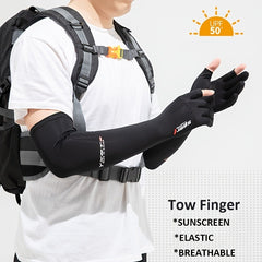 2pcs Breathable Sunscreen Arm Sleeves UV Protection