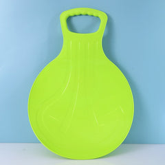 Fan Shaped Snow Ski Sand Boards Colorful Thickened Grass Sand Sliding Board