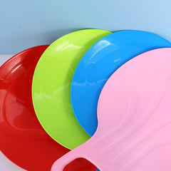Fan Shaped Snow Ski Sand Boards Colorful Thickened Grass Sand Sliding Board
