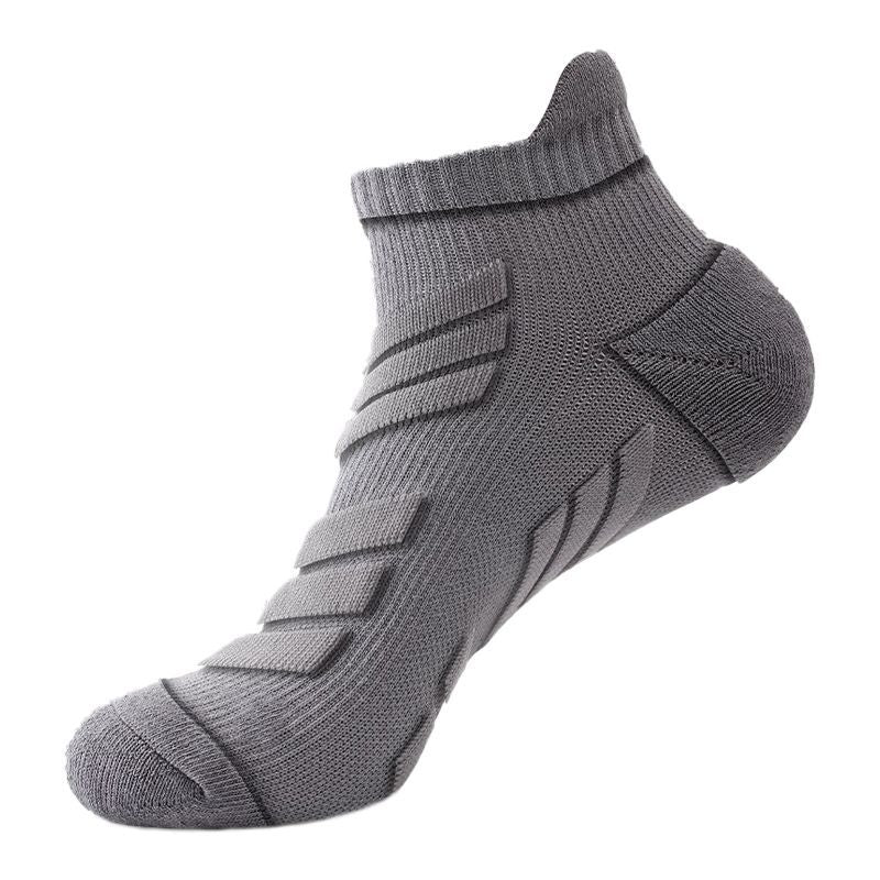 5 Pairs Men's Anti-Odor Sports Socks - Breathable Ankle Socks