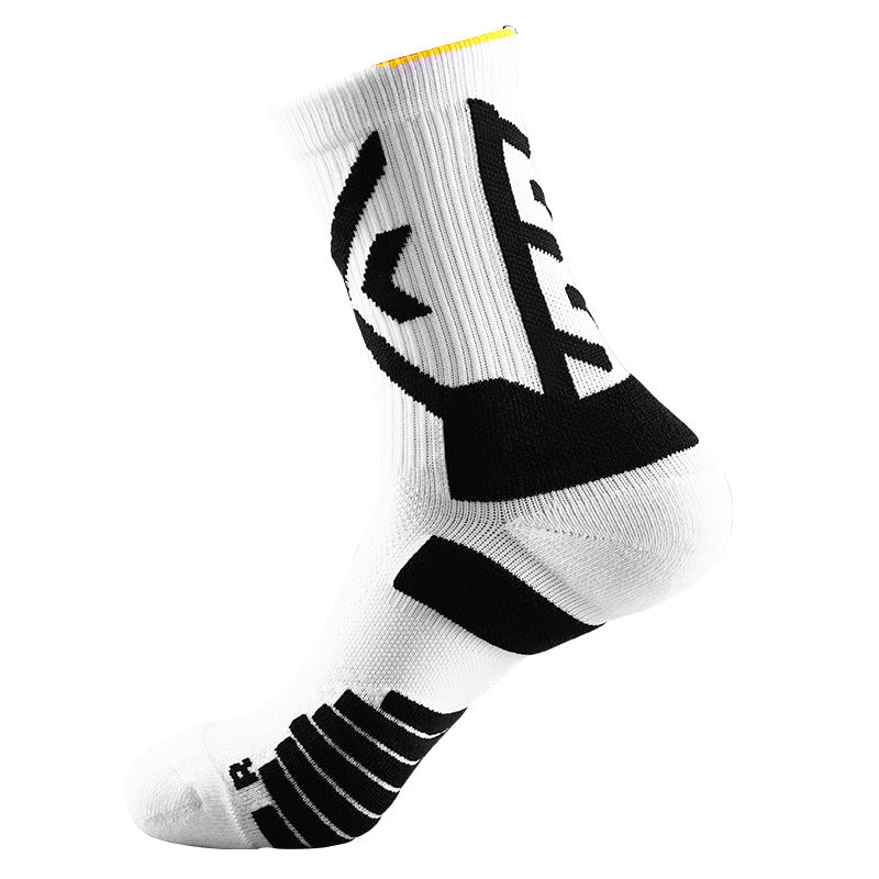 Basketball Socks Thick Cushioning Breathable Sweat-absorbing Men
