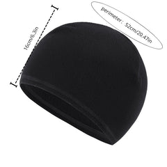 Windproof Fleece Helmet Lining Cap for Cycling