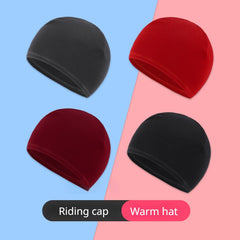 Windproof Fleece Helmet Lining Cap for Cycling