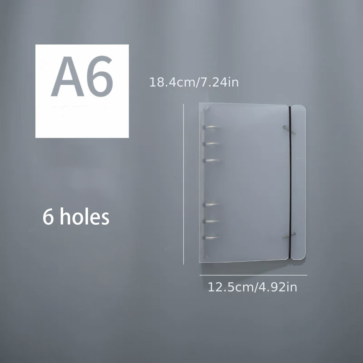 Durable A5 A6 A7 Binder Notebook for Students Office