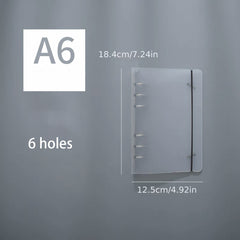 Durable A5 A6 A7 Binder Notebook for Students Office