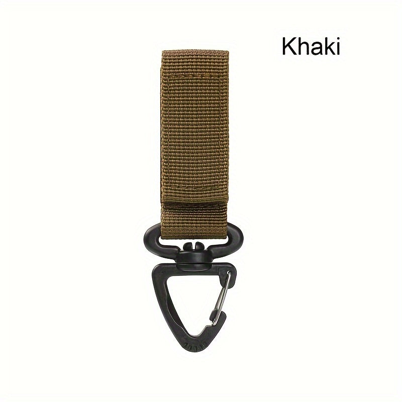 3pcs Clip Nylon Key Ring Hiking Hook