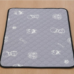 Washable Printed Dog Pee Pad Reusable Puppy Training Pad Non slip Moisture proof
