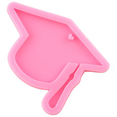 Graduation Hat Keychain Pendant Silicone Mold for DIY Jewelry Making