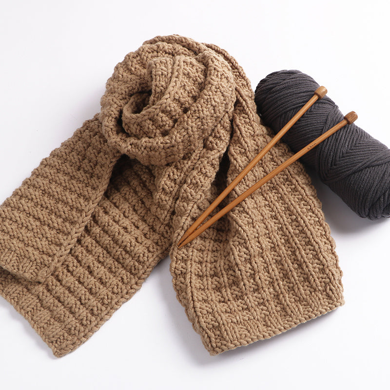1pc Thick Wool Crochet Hook Thread 90m DIY Knitting Scarf 100g pc