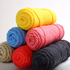 1pc Thick Wool Crochet Hook Thread 90m DIY Knitting Scarf 100g pc