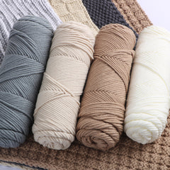 1pc Thick Wool Crochet Hook Thread 90m DIY Knitting Scarf 100g pc