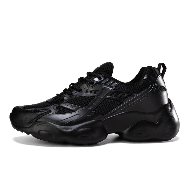 Women's Mesh Lace-up Chunky Sneakers