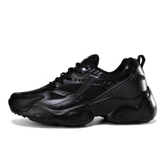 Women's Mesh Lace-up Chunky Sneakers