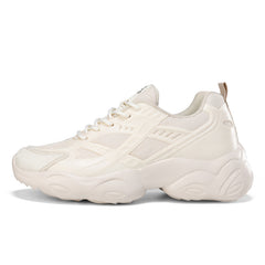Women's Mesh Lace-up Chunky Sneakers