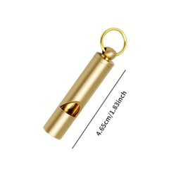 Survival Whistle Key Chain for Camping Emergency