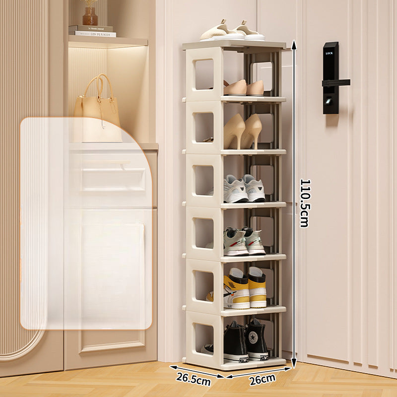 Foldable Shoe Cabinet For Dormitory Space-saving Shoe Storage