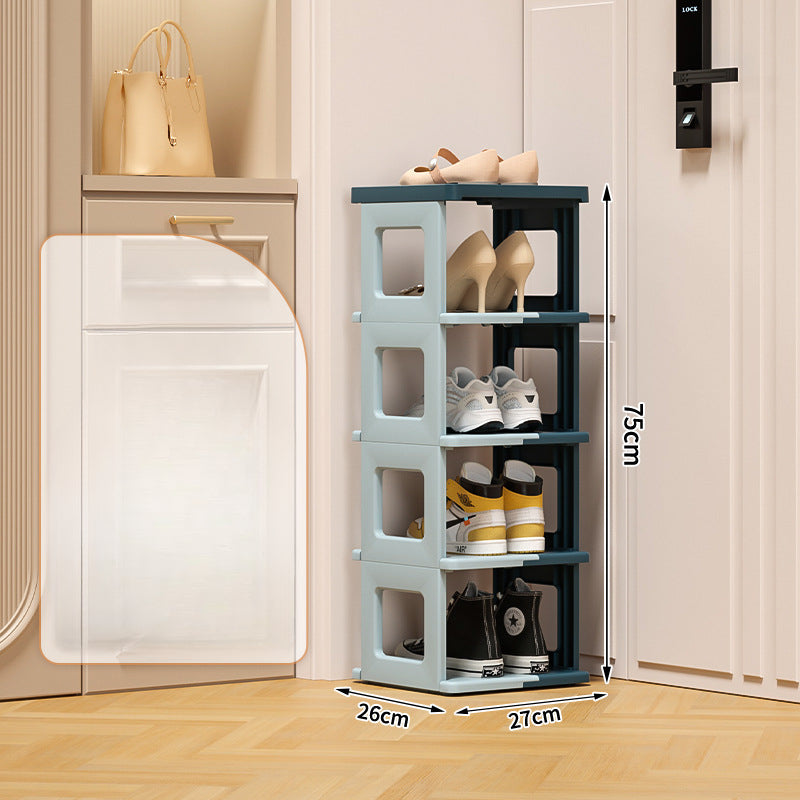 Foldable Shoe Cabinet For Dormitory Space-saving Shoe Storage