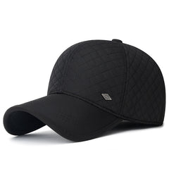 Winter Embroidery Hat Velvet Thickened Cap Baseball Cap Trucker Hat