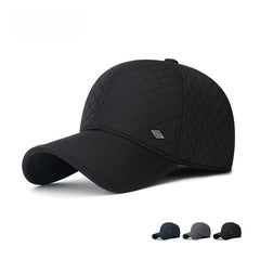 Winter Embroidery Hat Velvet Thickened Cap Baseball Cap Trucker Hat