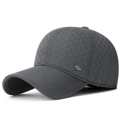 Winter Embroidery Hat Velvet Thickened Cap Baseball Cap Trucker Hat