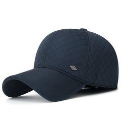 Winter Embroidery Hat Velvet Thickened Cap Baseball Cap Trucker Hat