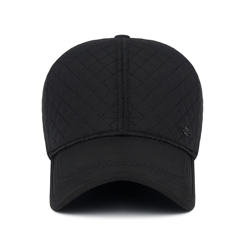 Winter Embroidery Hat Velvet Thickened Cap Baseball Cap Trucker Hat