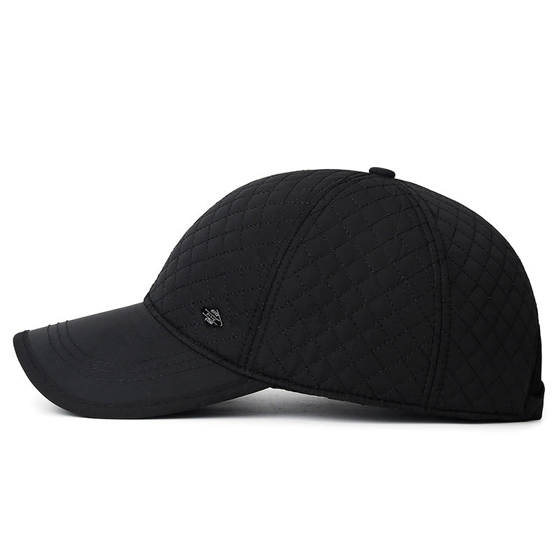 Winter Embroidery Hat Velvet Thickened Cap Baseball Cap Trucker Hat