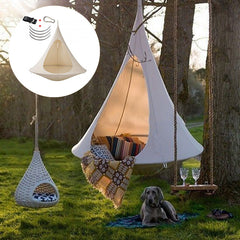 Large Size Foldable Hammock Swing Chair Waterproof for Indoor Outdoor Camping