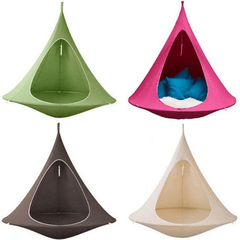 Large Size Foldable Hammock Swing Chair Waterproof for Indoor Outdoor Camping