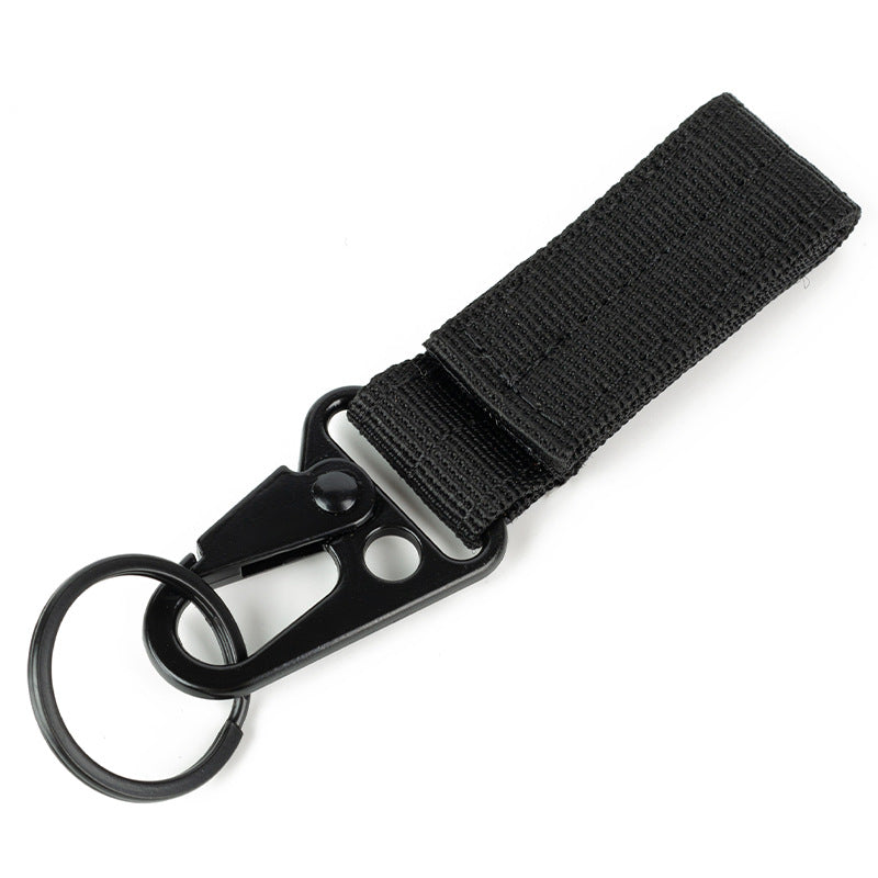 Tactical Nylon Keychain Buckle for Outdoor Camping Hiking