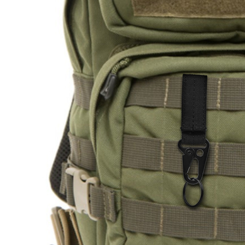 Tactical Nylon Keychain Buckle for Outdoor Camping Hiking