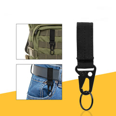 Tactical Nylon Keychain Buckle for Outdoor Camping Hiking