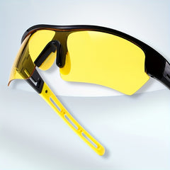 Men's Half Frame Cycling Sunglasses Windproof Sports Goggles
