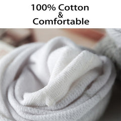 6 Pairs Cotton Sweat Absorbing Short Sports Socks