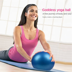 PVC Mini Pilates Yoga Ball Fitness Balance Ball for Gym Workout