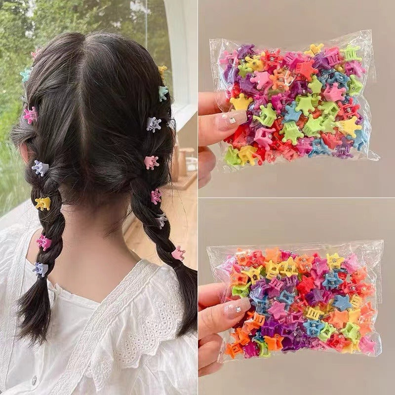Princess Hair Clip Mini And Sweet Hairpin For Girls - Pack of 50/100/200