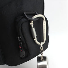 Aluminum D Carabiner Keychain Metal Buckle Backpack Hanging