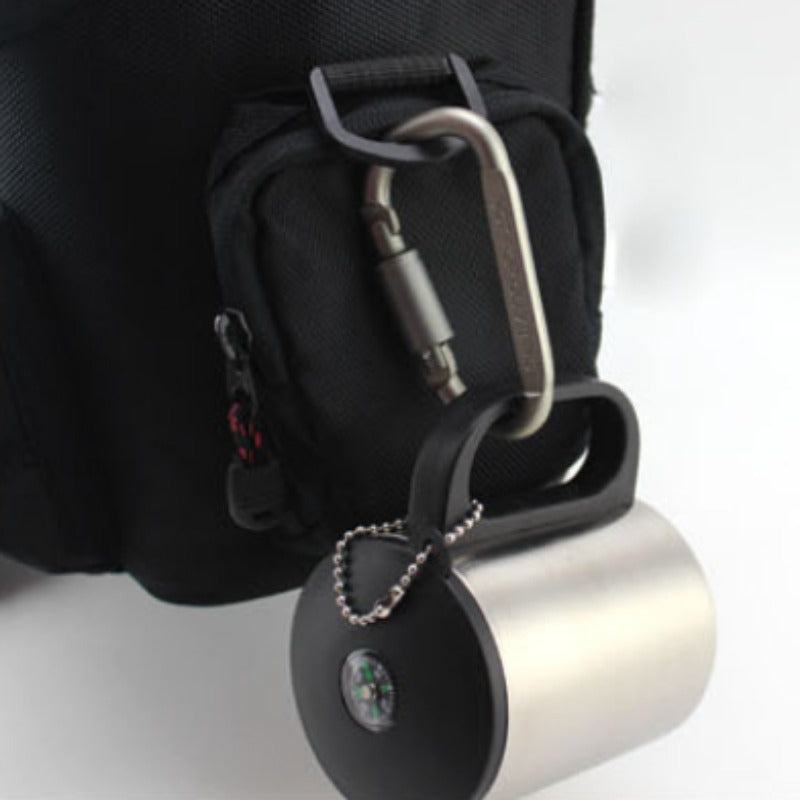 Aluminum D Carabiner Keychain Metal Buckle Backpack Hanging