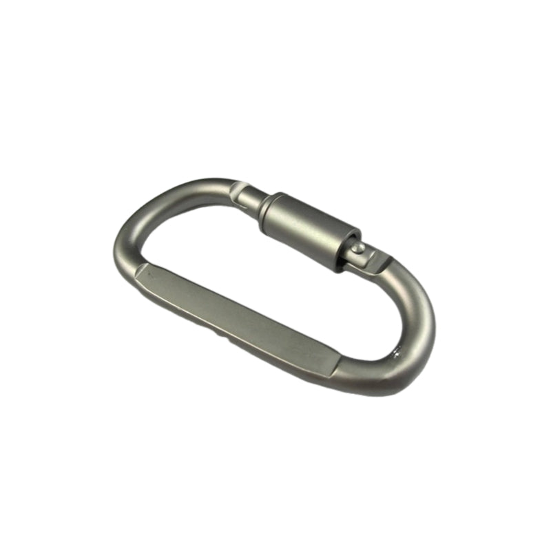 Aluminum D Carabiner Keychain Metal Buckle Backpack Hanging